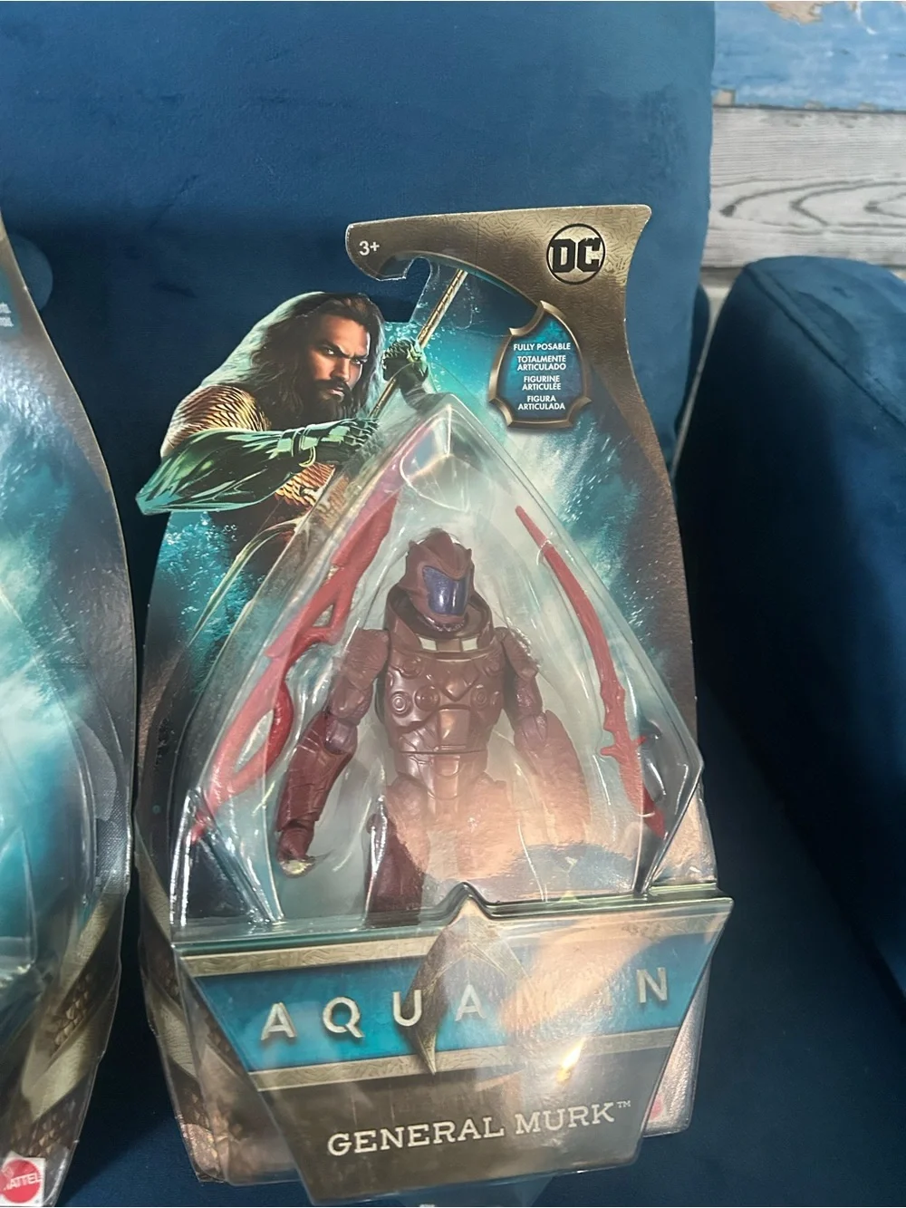 Orm , Mera & General Murk 6-Inch Action Figures, Mattel, 2018 Lot Of 3